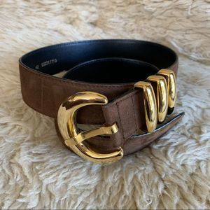 Vintage Brown Escada Belt