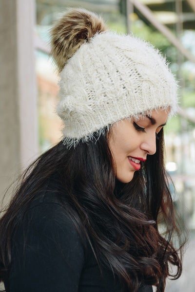 Pom Pom Beanie Black Beanie Beige Beanie|Beanies For Toddlers|Cute Beanie Beanies For Girls Cute Beanies Pink Beanie Furry Cute Beanie